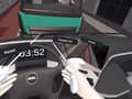 Beeld uit de VR-wervingsgame voor BBL Transport & Logistiek: een vrachtwagen docken tegen de klok